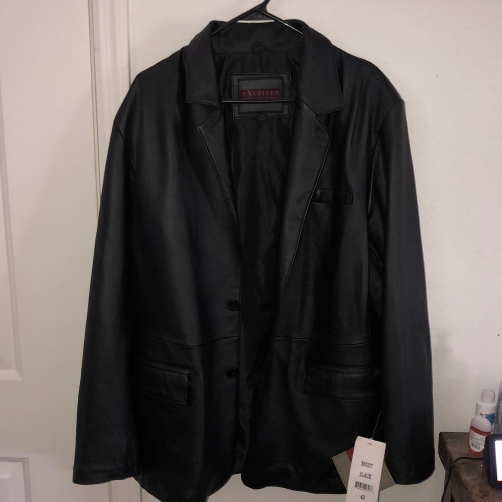 Excelled Men’s Leather Jacket size 42